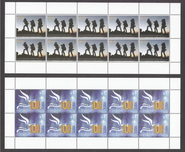 EUROPA CEPT Kosovo 2007 piccoli fogli/minifogli nuovi di zecca/** (MNH)