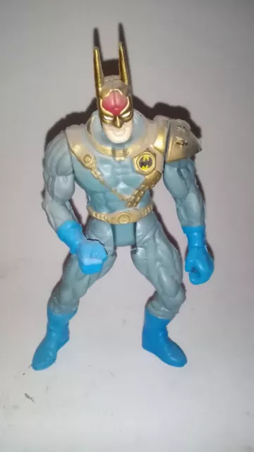 Figura de bootleg asiático de Batman, "Batman Gold Mask", 13 cm, de 1990