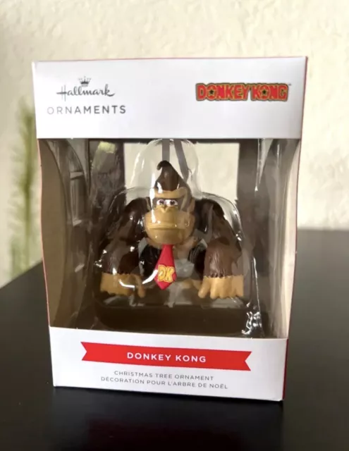 2023 Hallmark Nintendo DONKEY KONG Christmas Tree Ornament New in Box