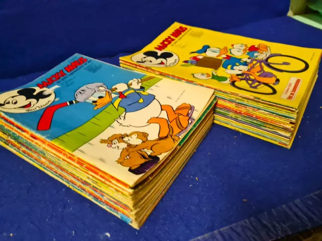 Micky Maus Heft Nr.1-52 Kpl. 1971 mit GS+SB+Beilagen  (514)