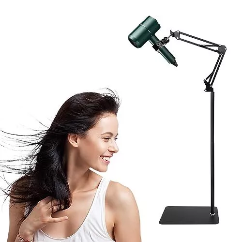 Hair Dryer Stand Hands Free - 5.9ft Adjustable & 362 Degree Rotating Classic