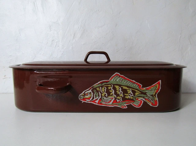 Saumonière - Poissonnière XVIII ème  1  - Cuivre Massif Bronze Fer Forge