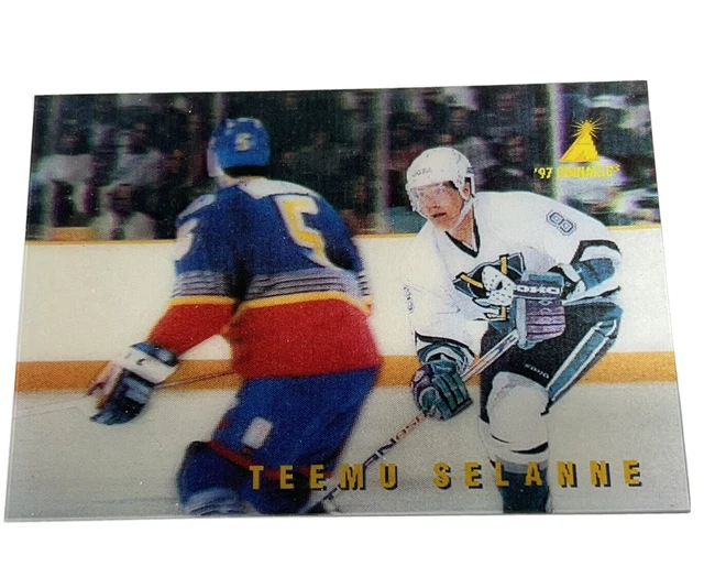TEEMU SELANNE MIGHTY Ducks 3D Ice Breakers 199697 Pinnacle McDonald's