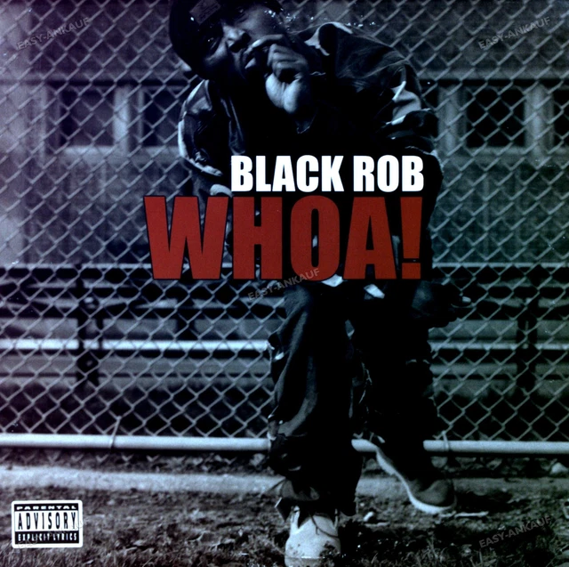 BLACK ROB “WHOA!” Vinyl Record Bad Bod Entertainment 12