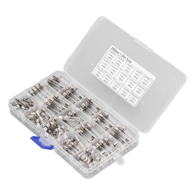 Assortiment De Fusibles Auto 97 Pièces - Boîtier Classé Par Couleur Avec Extracteur | BGS 8126