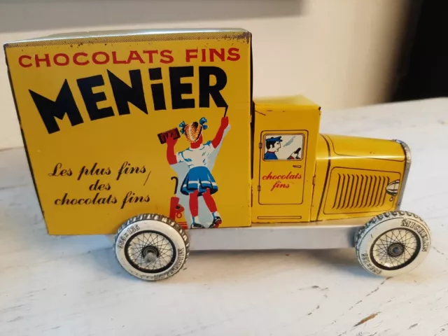 Blechspielzeug, Blechauto, Chocolats Menier, CR 513, 1950-1959, Werbewagen