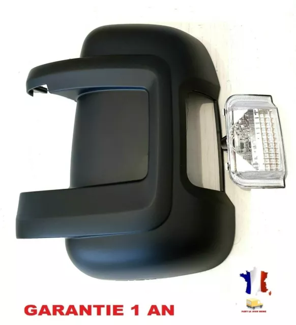 Coque de rétroviseur extérieur gauche et clignotant pour Boxer, Jumper et Ducato