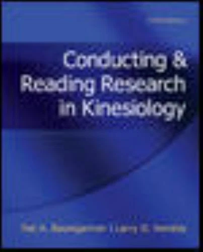 Conducting & Reading Research in Kinesiology