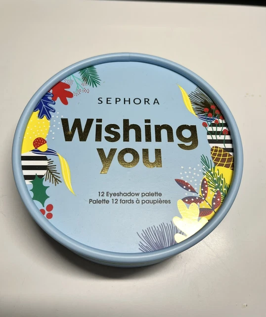 SEPHORA HOLIDAY 2022 EDICIÓN LIMITADA WISHING YOU 12 Paleta de sombras de ojos Selladas
