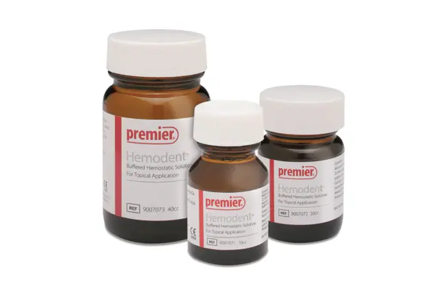 Premier Hemodent Dental Topical Hemostatic Solution Liquid