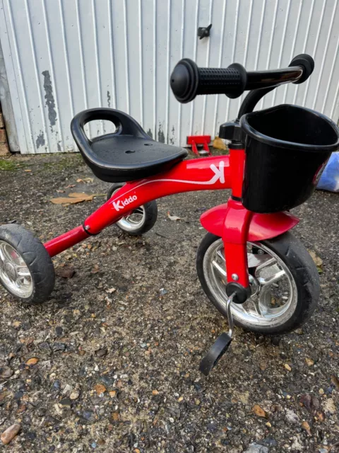 Kiddo Trike Tricycle Children 2-5yrs Smart Design Kids Ride On - Red