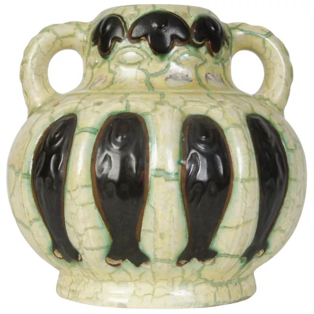 Ceramic vase in Art Deco style, Ditmar Urbach, Czech Republic, 1920s - 1930s