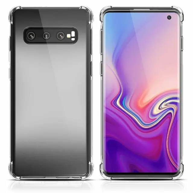 Case for Samsung Galaxy S10 S10 Plus Ultra Slim Silicone Clear Cover Shockproof
