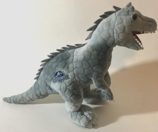 TOY FACTORY JURASSIC World Gray Tyrannosaurus T Rex Stuffed Animal