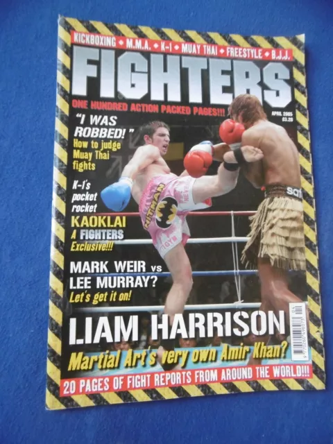 April 2005 UK Mixed Martial Arts Magazine FIGHTERS MMA,BJJ,NHB,UFC Cage Rage