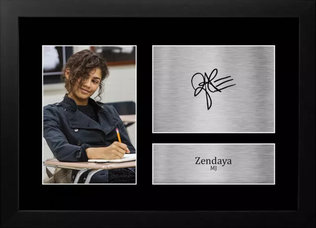 Zendaya Spider-Man MJ Gift Idea Signed Autograph Picture Print to Movie Fans