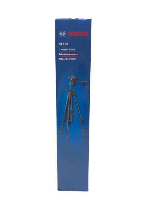 Bosch BT-150 61" Compact Extendable Height Tripod with Adjustable Legs