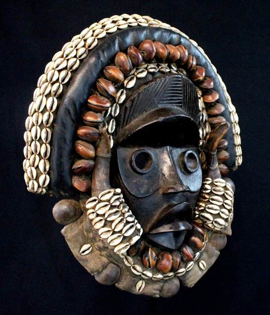 Masque Africain Dan Tanglalé - Art Tribal, Bois, XXème Siècle