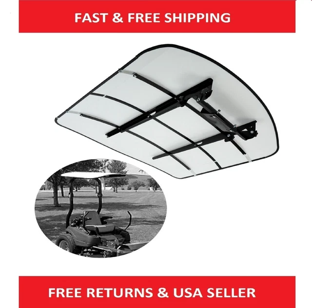 White Tuff Top Tractor Canopy 48" X 52" For 2" x 2" or 2" x 3" ROPS