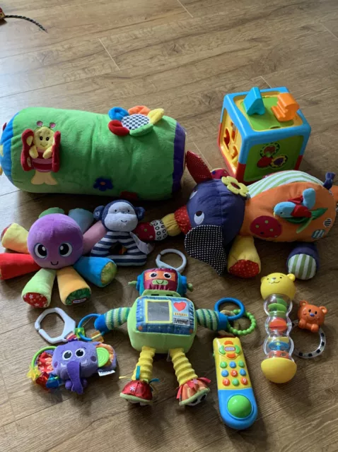 BABY TOY BUNDLE Lamaze Mama Papas Little Tikes Shape Sort