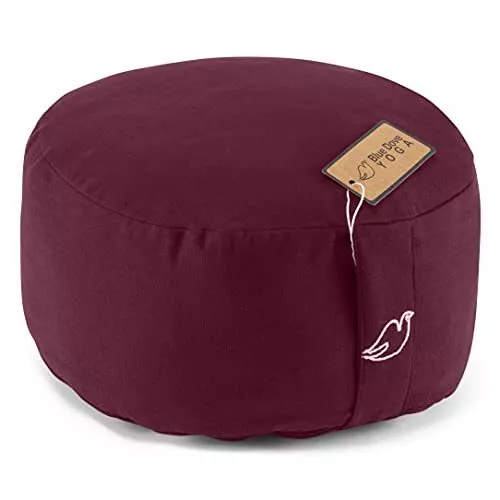 Blue Dove Yoga Round Meditation Cushion Zafu Tatami Organic