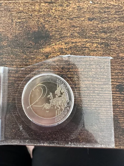 2018 Le Bleuet De France Fleur RF Commemorative 2 Euro Coin