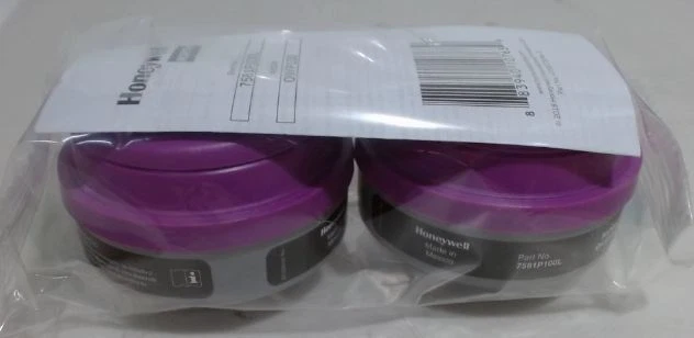 NEW Honeywell 7581P100L Organic Vapor P100 Particulate Filter Cartridge 2pc $32