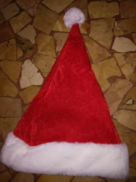 Cappello Cappellino Babbo Natale Berretto Rosso Classico Christmas Santa Claus