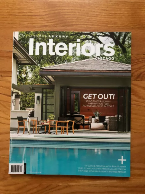 Modern Luxury Interiors Chicago Magazine Spring 2018