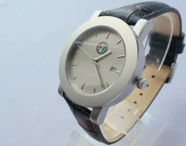 Alfa Romeo Quadrifoglio Alfisti Classic Racing Sport Coupe Car Accessory Watch