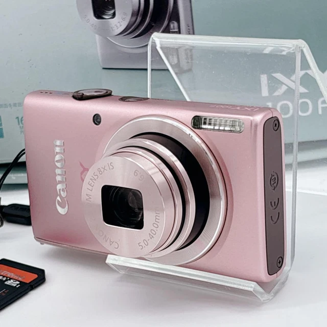 Canon IXY 100Fピンク Mint] Canon IXY 100F Pink 16.0MP Digital Camera 8x zoom From