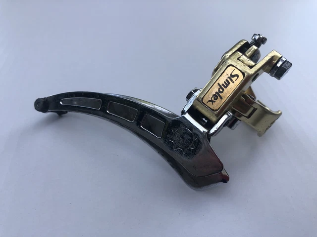 Dérailleur Avant Simplex SLJ Vintage - Pour Vélo Peugeot, Gitane, Mercier, MANUFRANCE
