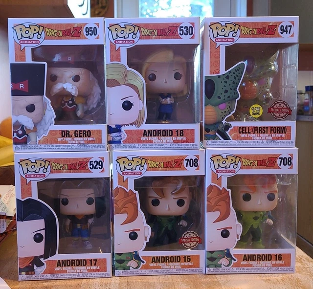 Dragon Ball Z  Funko Pop Bundle of 6 pops