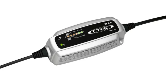 Chargeur mainteneur de batterie MOTO QUAD SCOOTER CTEK XS 0.8 A 12V de 1.2-32ah 2