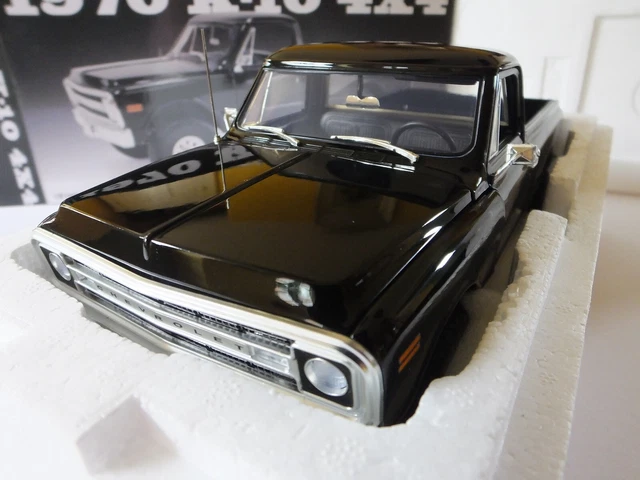 ACME 1/18 1970 Chevrolet K-10 4x4 Pickup Black LTD A1807215 New GMP *LAST ONE*
