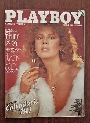 Rivista Mensile Playboy N° 1 1980 Daniela Poggi Con Poster Buone Condizioni