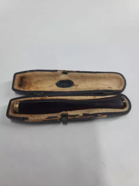 Old Cigarette Tip Cigar Holder Mouthpiece Cigarette with Case