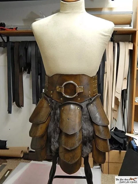 Armure à manches complètes armure viking celtique médiévale rembourrée