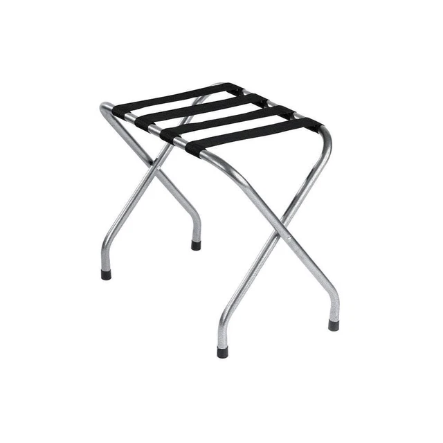 HOSPITALITY 1 SOURCE LRSTD01 Luggage Rack,Steel,20 In H,Holds 300 lb