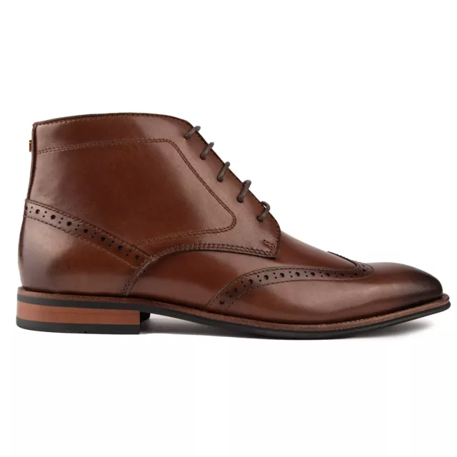 TED BAKER Mens Waldem Chukka Boots Tan