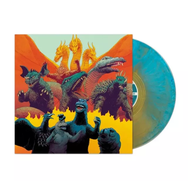 Destroy All Monsters OST Soundtrack LP Record Waxwork Godzilla