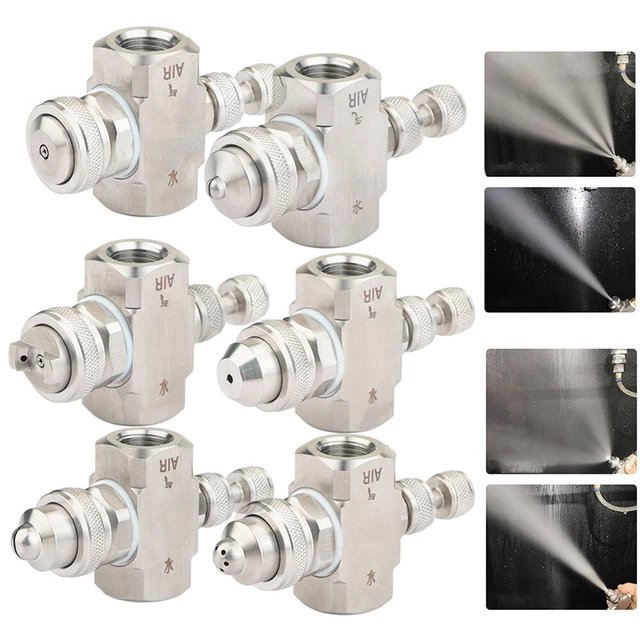 Adjustable Stainless Steel High Pressure Spray Nozzle for Efficient Coverage