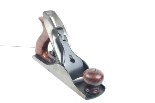 Clean User No 4 Size Carpenters Woodworking Smooth Plane Inv#HT40w