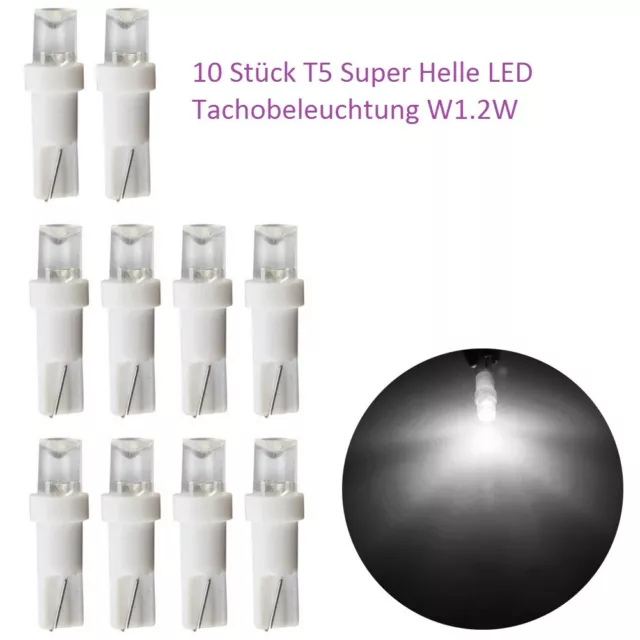 T5, 3x 3030 SMD LED, 1,2W - Weiß
