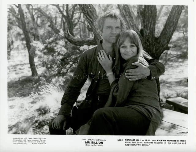 Terence Hill Valerie Perrine Mr. Billion  1977 Vintage Photo Original #3