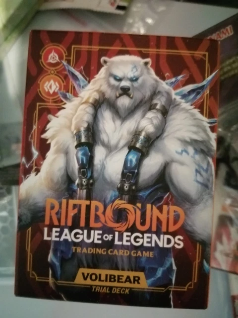 RIFTBOUND LEAGUE OF Legends TCG Trial Deck Volibear Englisch Sealed EUR ...