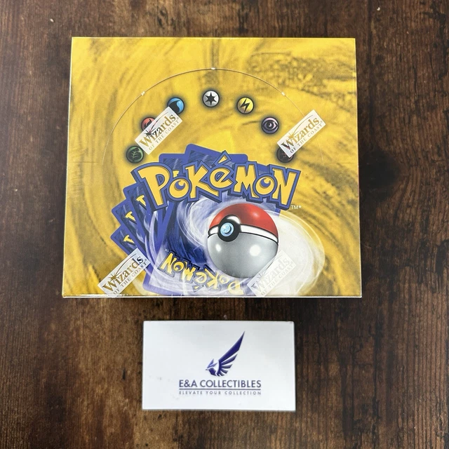 1999 POKEMON BASE Unlimited Booster Box 36 Packs Sealed New - One Country  Code $99,999.99 - PicClick