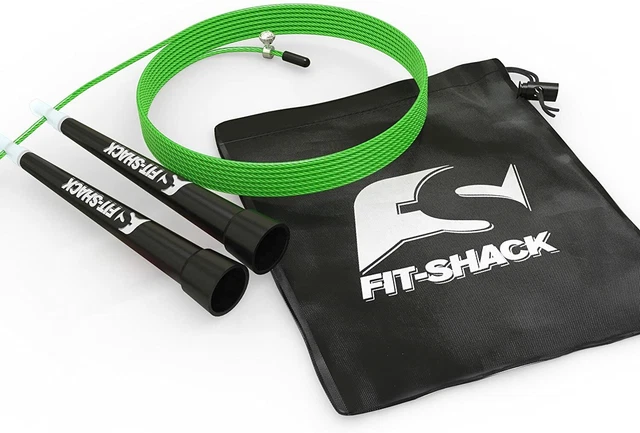 Adjustable Jump Rope Skipping Rope w/Carry Case Workout Speed Training