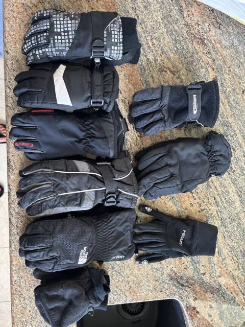 Gloves - Boys (lot of 9)