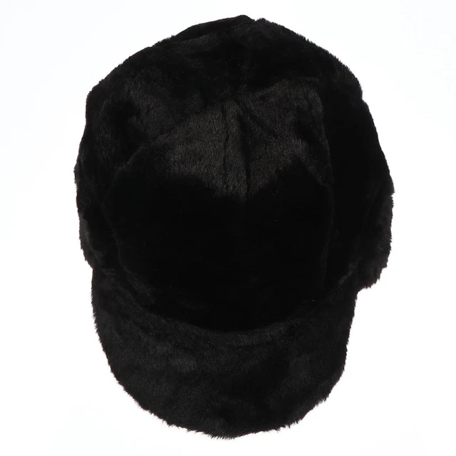 Windkappe Winterliche Trappermütze Deckel Black Männer Und Frauen